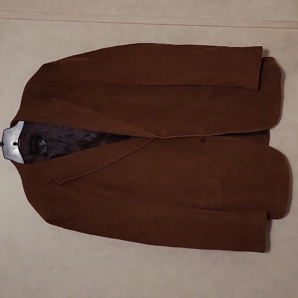 Suede tan blazer